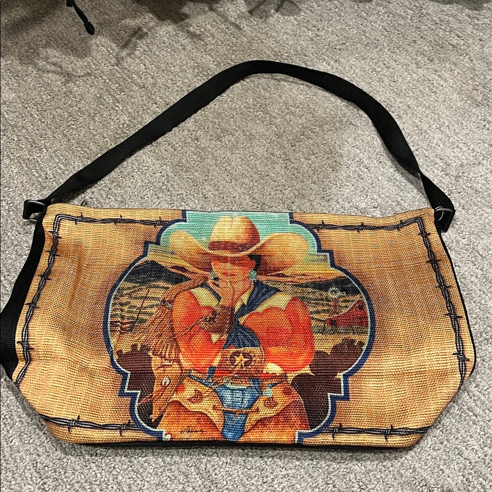 El Paso Saddle Company Tapestry Tote Bag - Picture 6 of 11